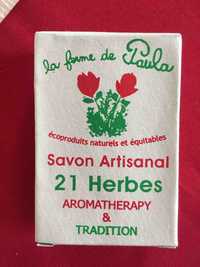 LA FERME DE PAULA - 21 Herbes - Savon artisanal