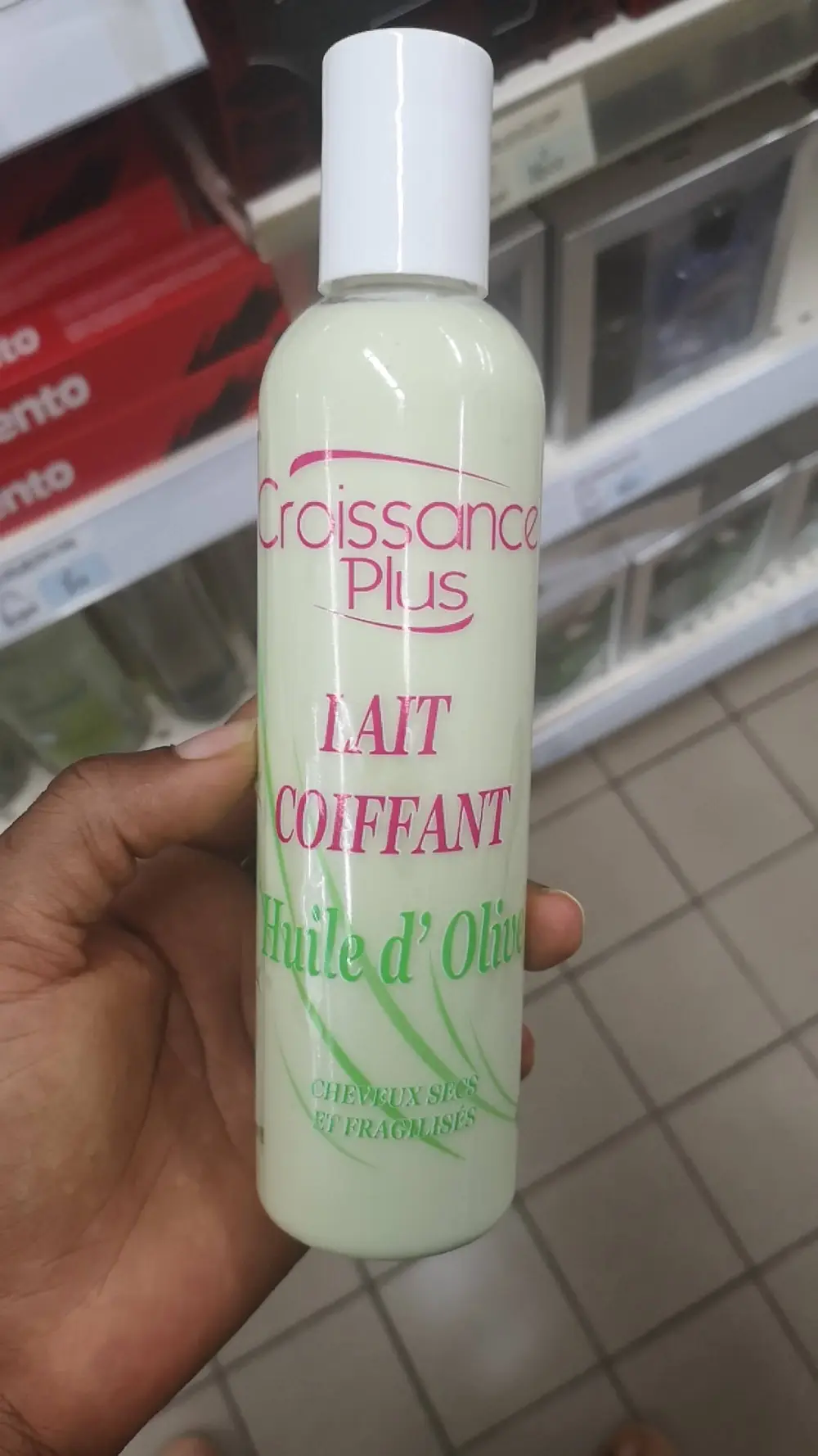 CROISSANCE PLUS - Lait coiffant huile d'olive