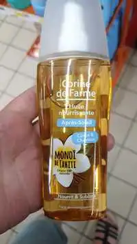 CORINE DE FARME - Monoï de Tahiti - Huile nourrissante après-soleil pour corps & cheveux