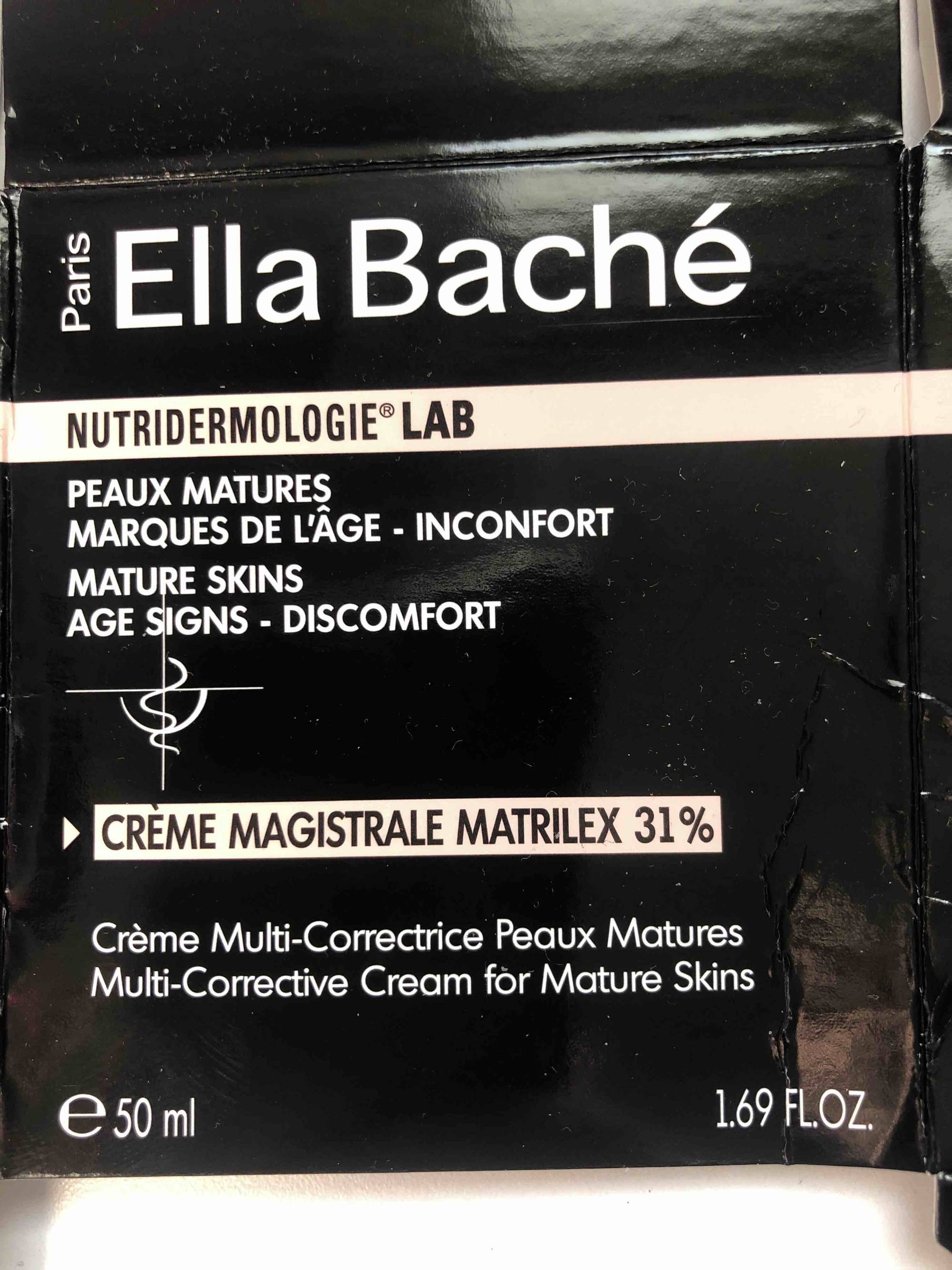ELLA BACHE - Crème magistrale matrilex 31%
