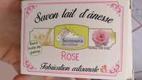 SAVONNERIE DES COLLINES - Rose - Savon lait d’ânesse
