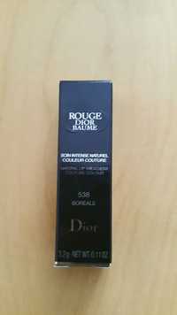 DIOR - Rouge dior baume - Soin intense naturel 538 boréale