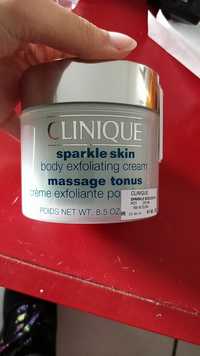 CLINIQUE - Massage tonus - Crème exfoliante pour le corps