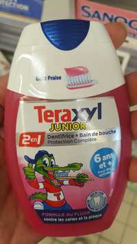 TERAXYL - Junior 2 en 1 - Dentifrice + bain de bouche