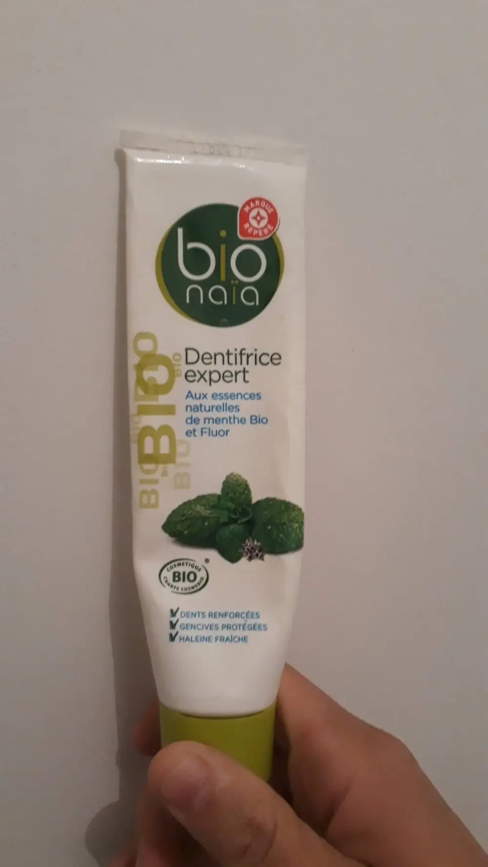 MARQUE REPÈRE - Bio naïa - Dentifrice expert bio