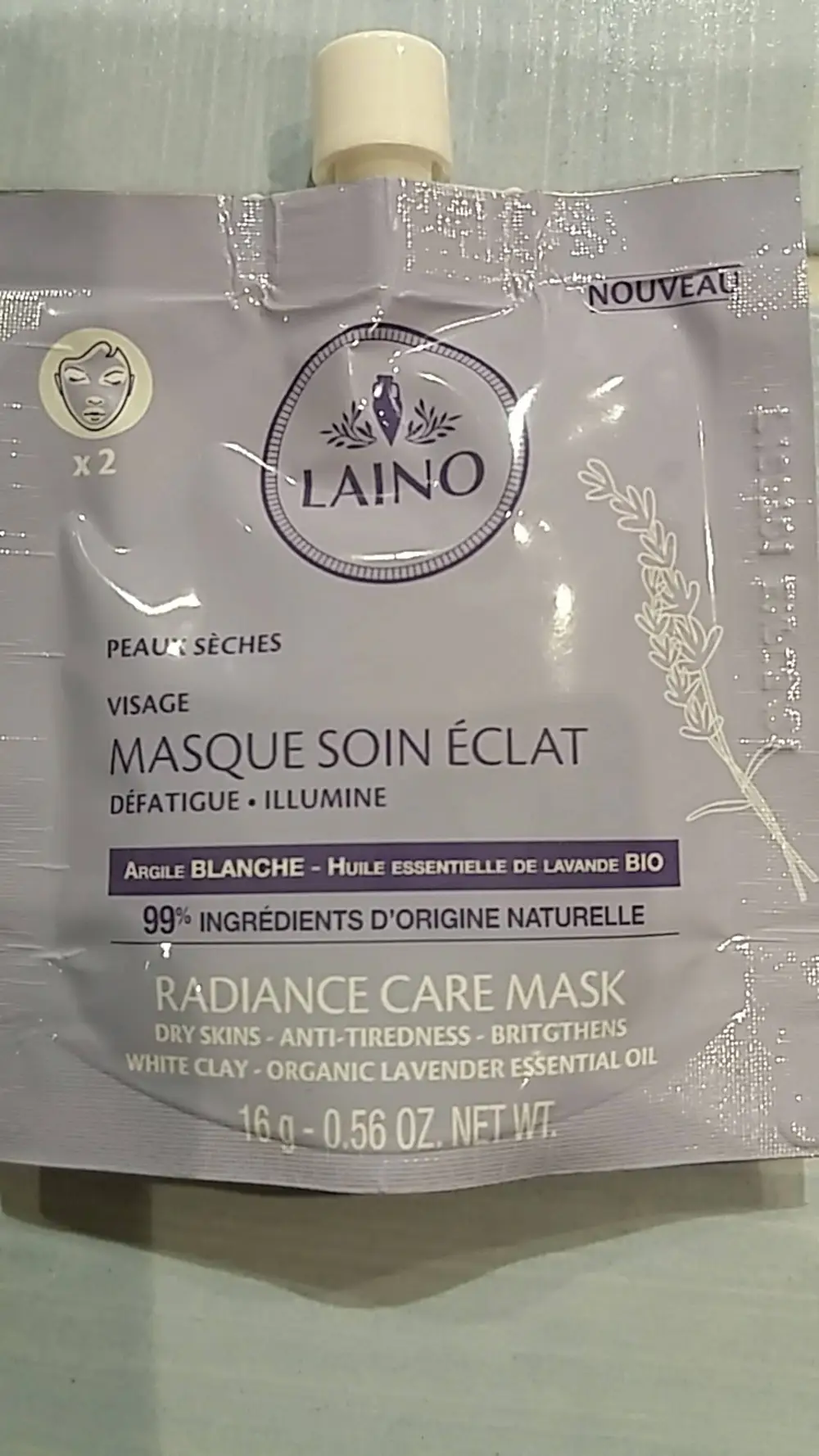 LAINO - Masque soin éclat