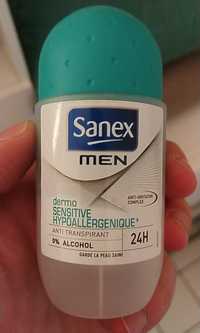 SANEX - Men dermo sensitive hypoallergénique - Anti transpirant 24h