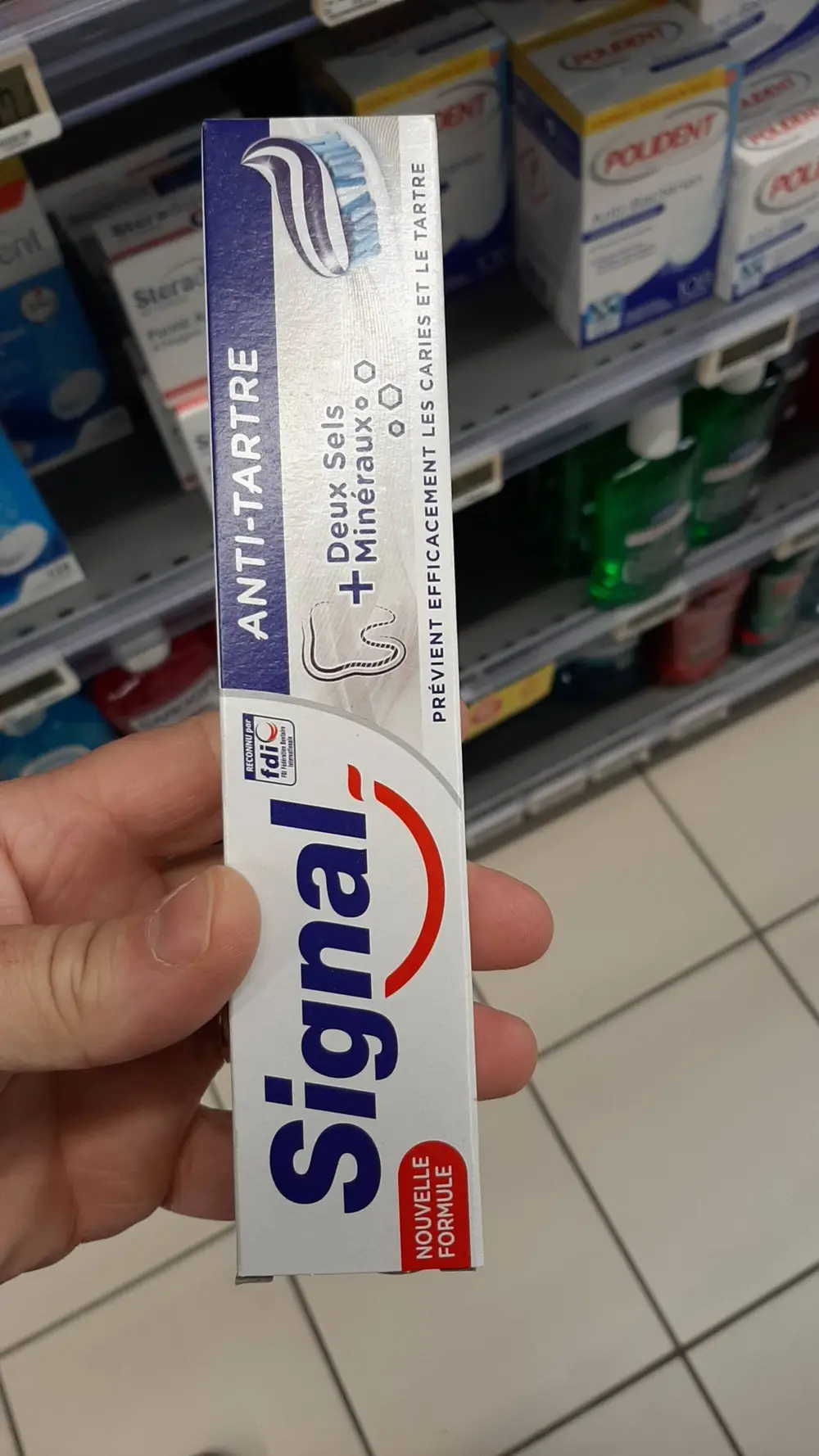 SIGNAL - Dentifrice anti-tartre