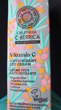 NATURA SIBERICA - Vitamin C - Crème yeux anti-oxydant