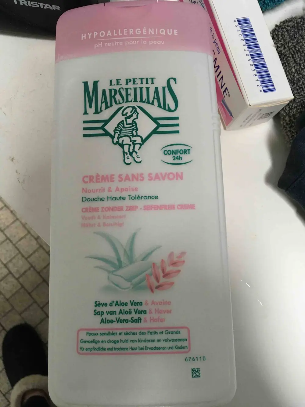 LE PETIT MARSEILLAIS - Crème sans savon - Douche haute tolérance
