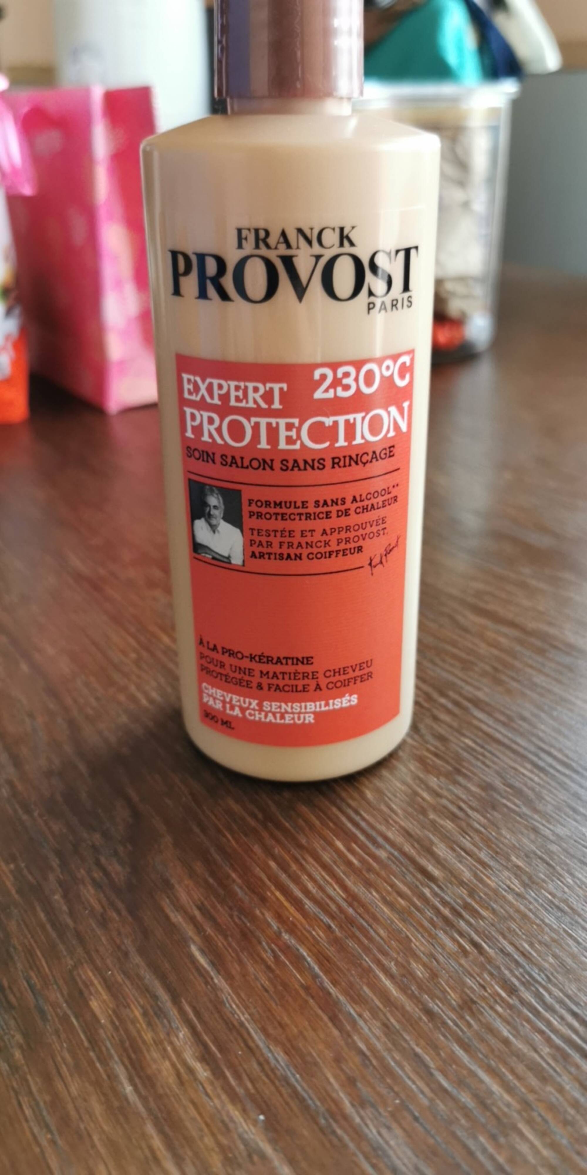 FRANCK PROVOST - Expert protection 230°C - Soin salon sans  rinçage