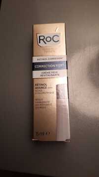 ROC - Correction rides - Crème yeux revitalisante