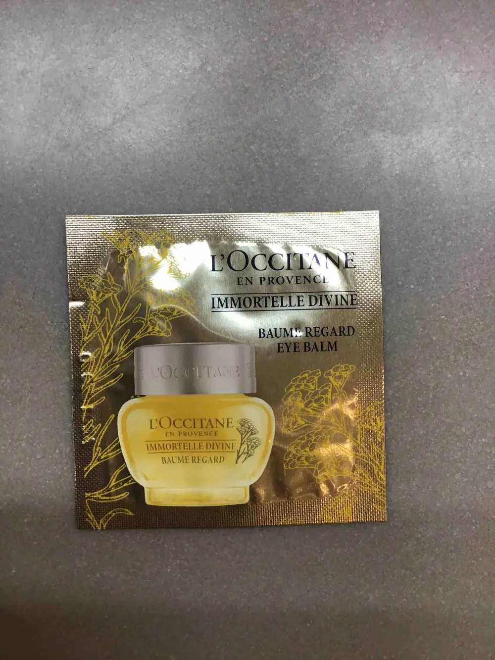 L'OCCITANE - Immortelle divine - Baume regard