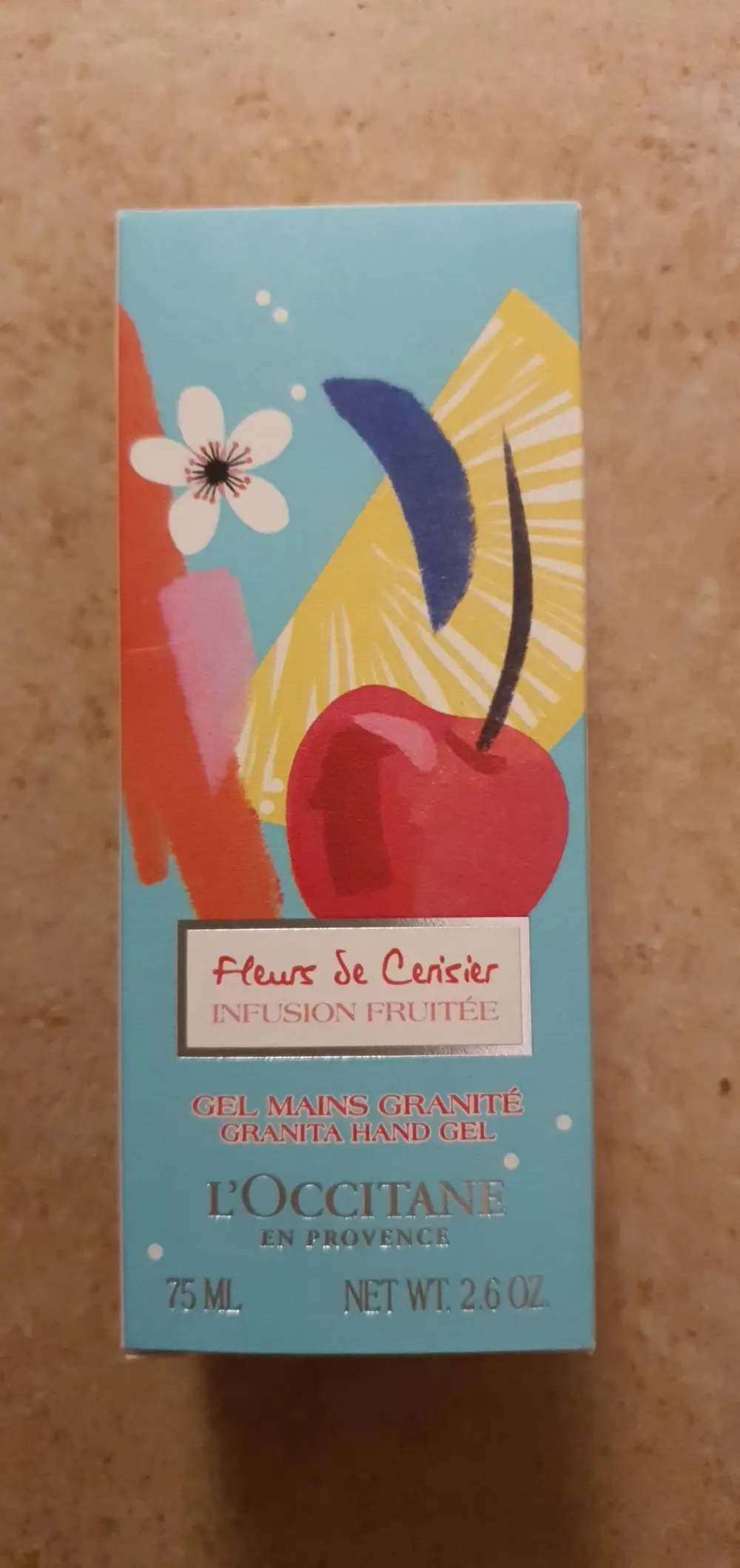 L'OCCITANE - Fleurs de cerisier - Gel mains granité