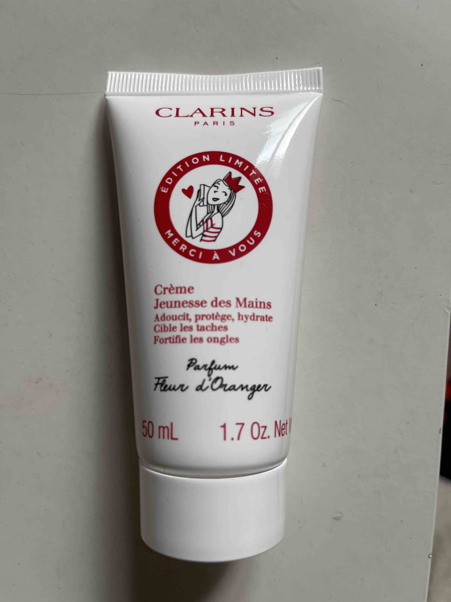 CLARINS PARIS - Crème jeunesse des mains parfum fleur d'oranger