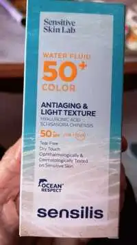 SENSILIS - Water fluid 50+ - Antiaging & light texture