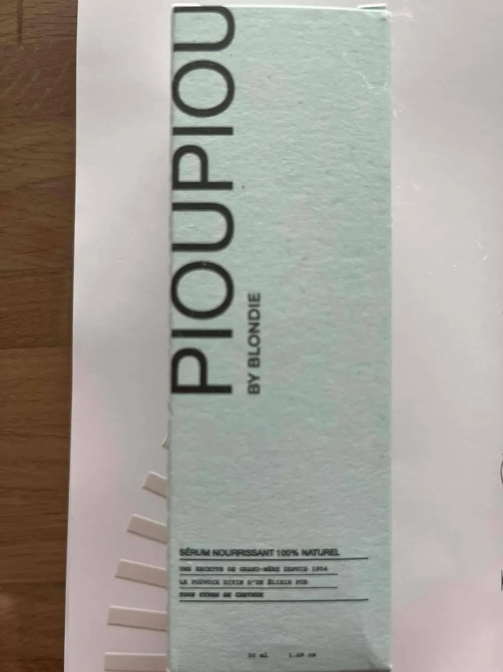 PIOUPIOU BY BLONDIE - Sérum nourrissant 100% naturel