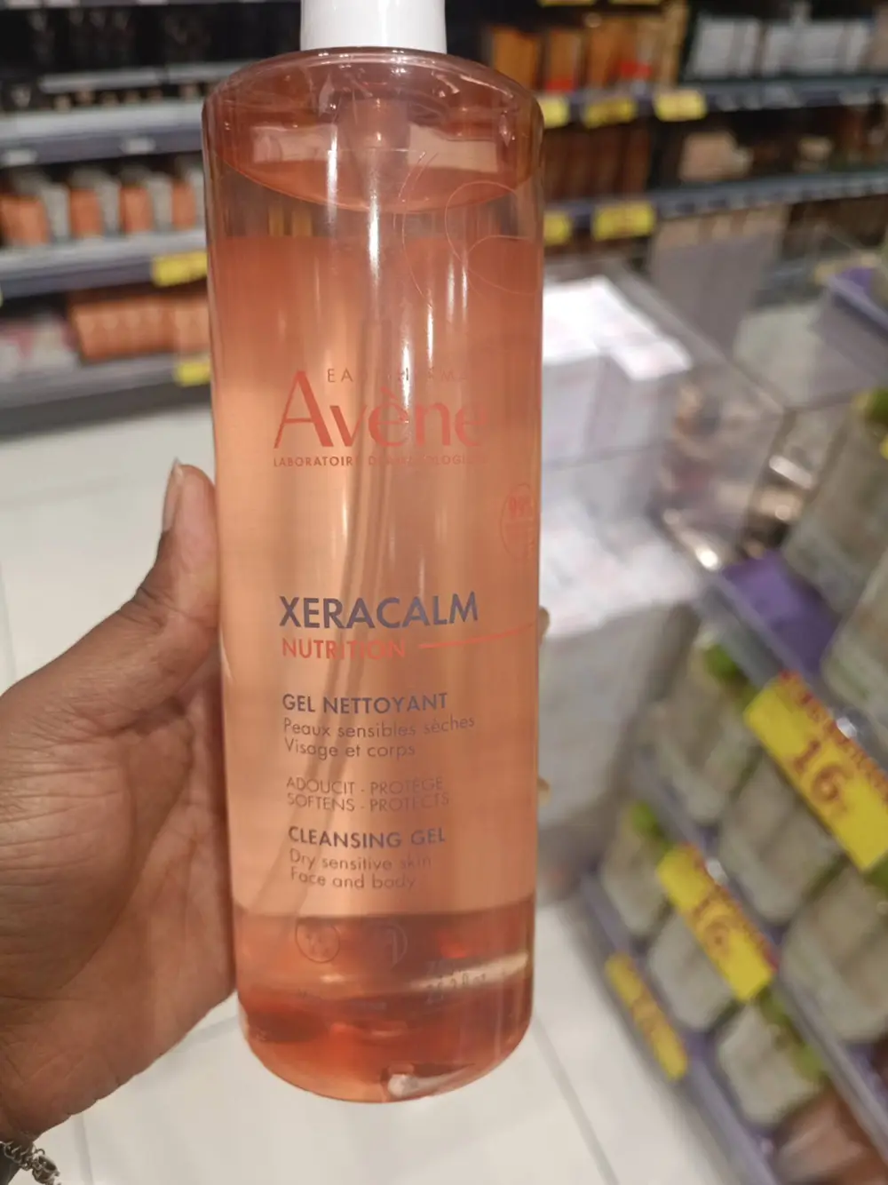 AVÈNE - Xeracalm - Gel nettoyant