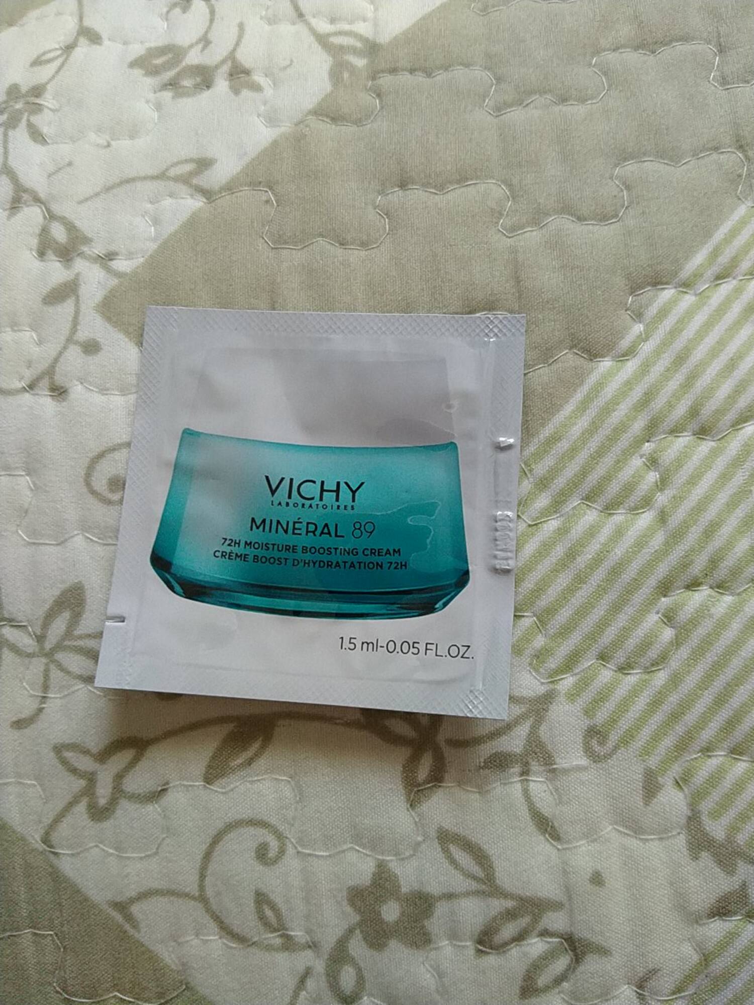 VICHY - Minéral 89 - Crème boost d'hydratation 72h