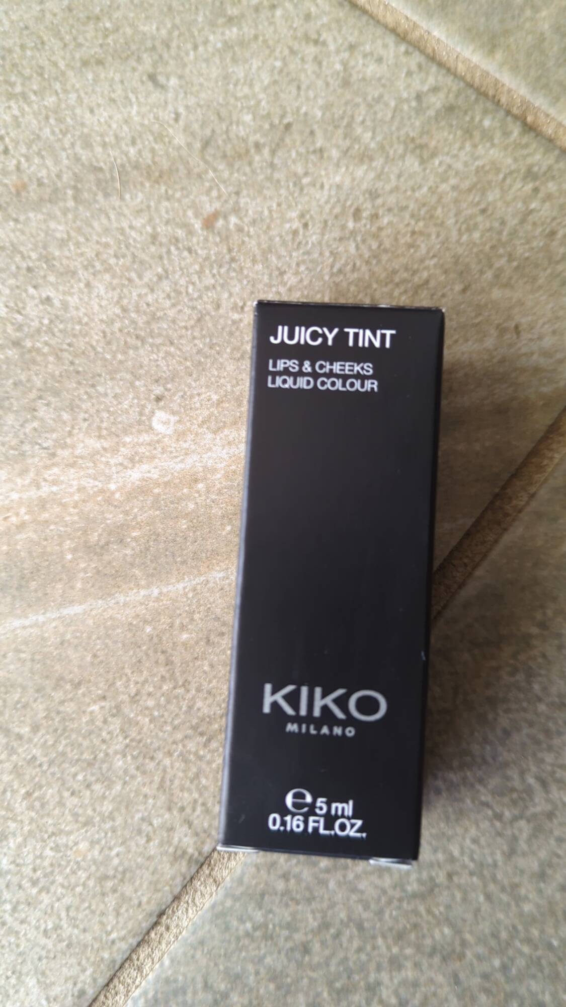 KIKO - Juicy tint - Lips & cheeks liquid colour