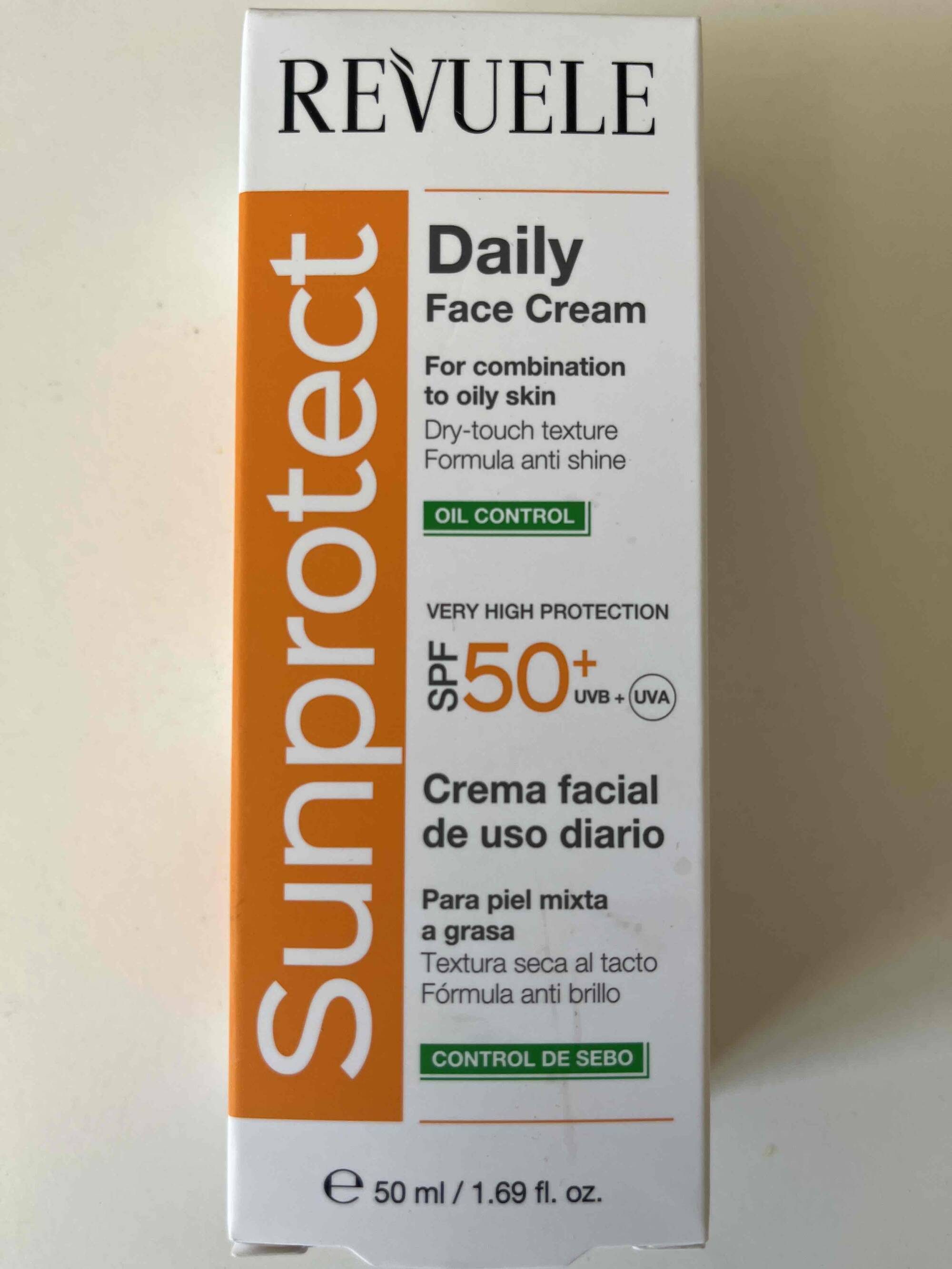 REVUELE - Sunprotect - Daily face cream SPF 50+