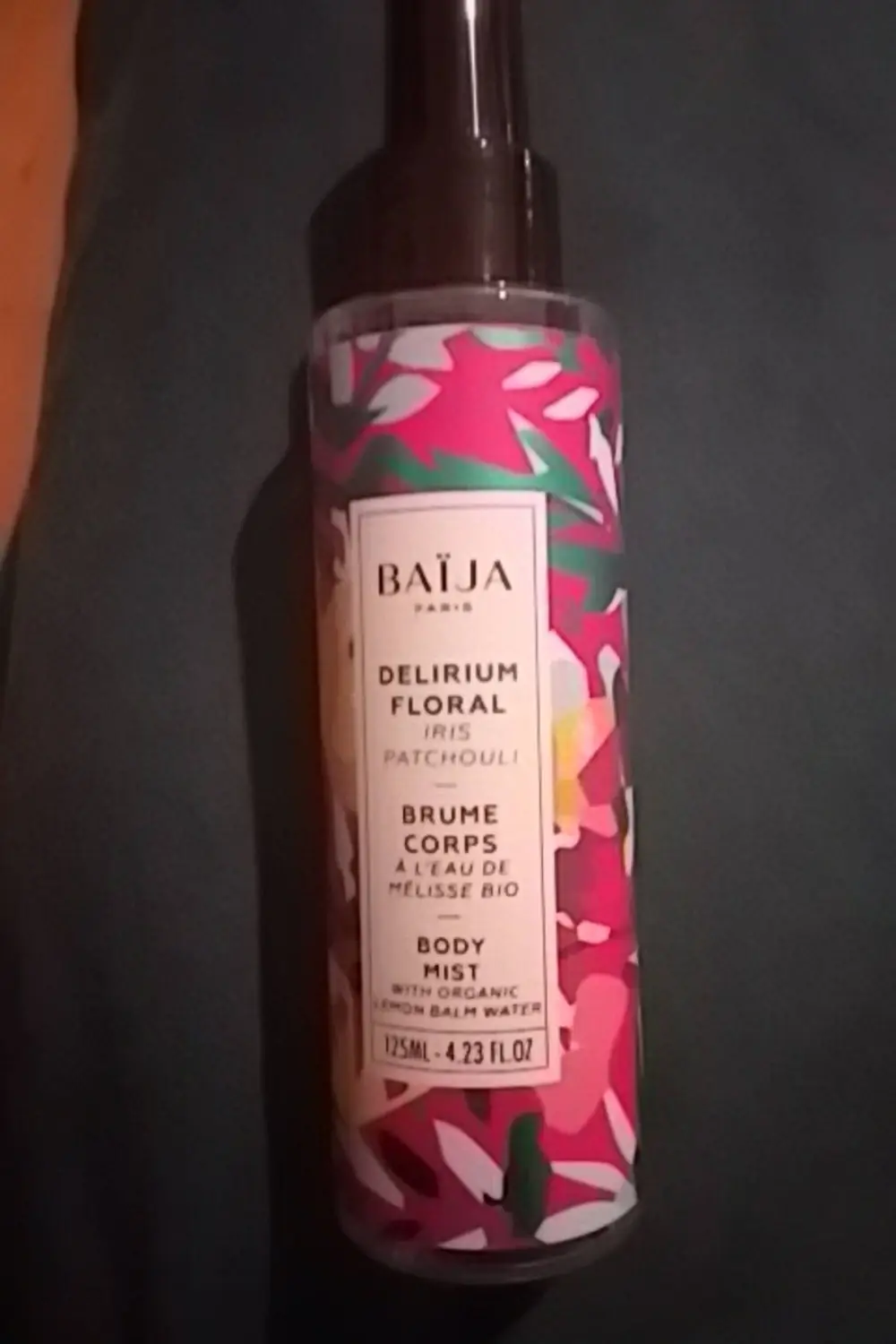 BAIJA - Delirium floral - Brume corps à l'eau de mélisse bio