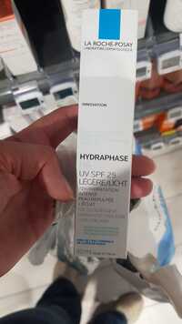 LA ROCHE-POSAY - Hydraphase - Hydratant visage HA UV spf 25 lègère 