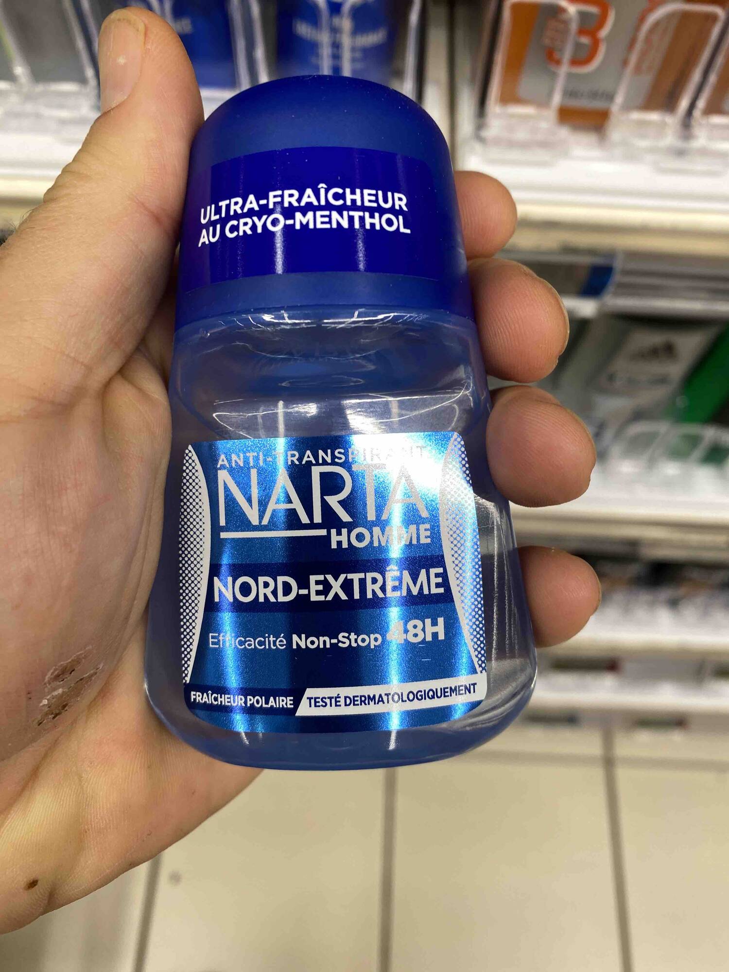NARTA - Nord extrême homme - anti_transpirant