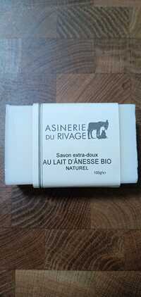 ASINERIE DU RIVAGE - Savon extra-doux au lait d'ânesse bio naturel