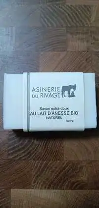ASINERIE DU RIVAGE - Savon extra-doux au lait d'ânesse bio naturel
