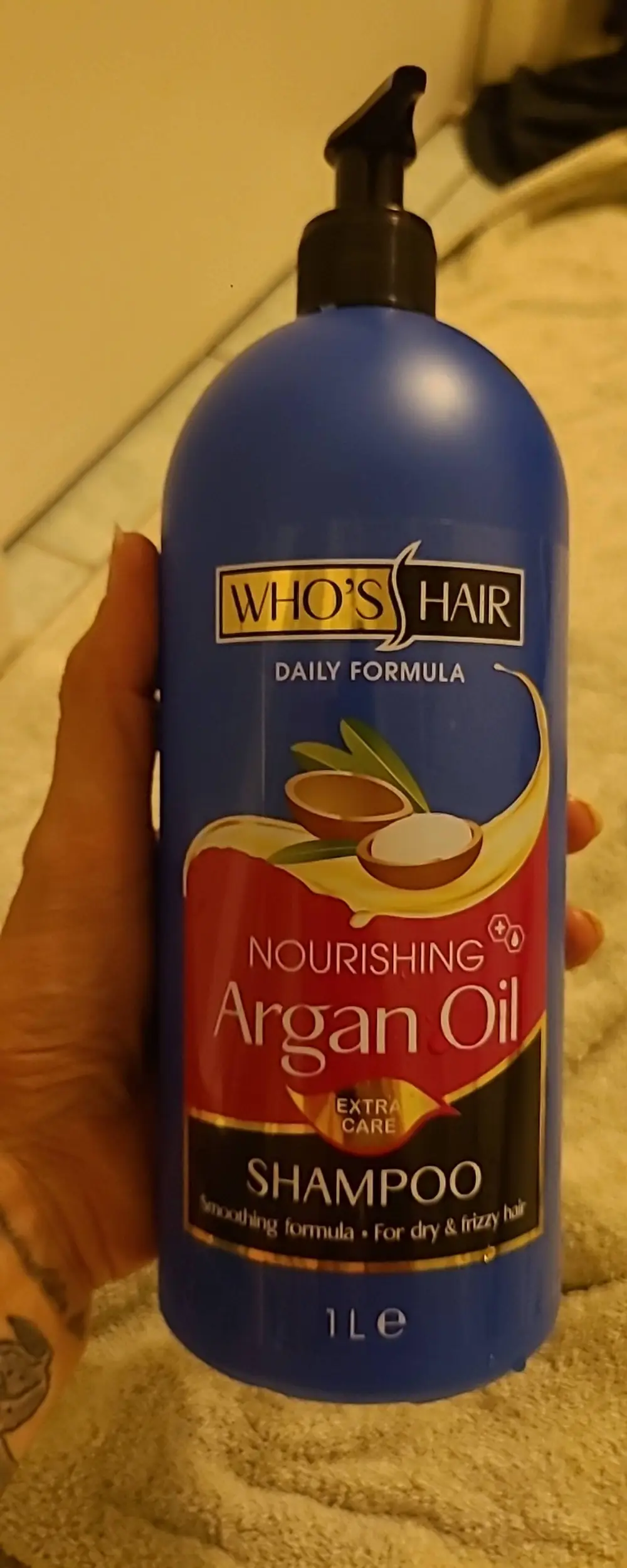 WHO'S HAIR ? - Nourishing argan oil_shampoo