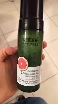 NOCIBÉ - Pomelo rose & basilic sacré bio - Mousse nettoyante rafraîchissante