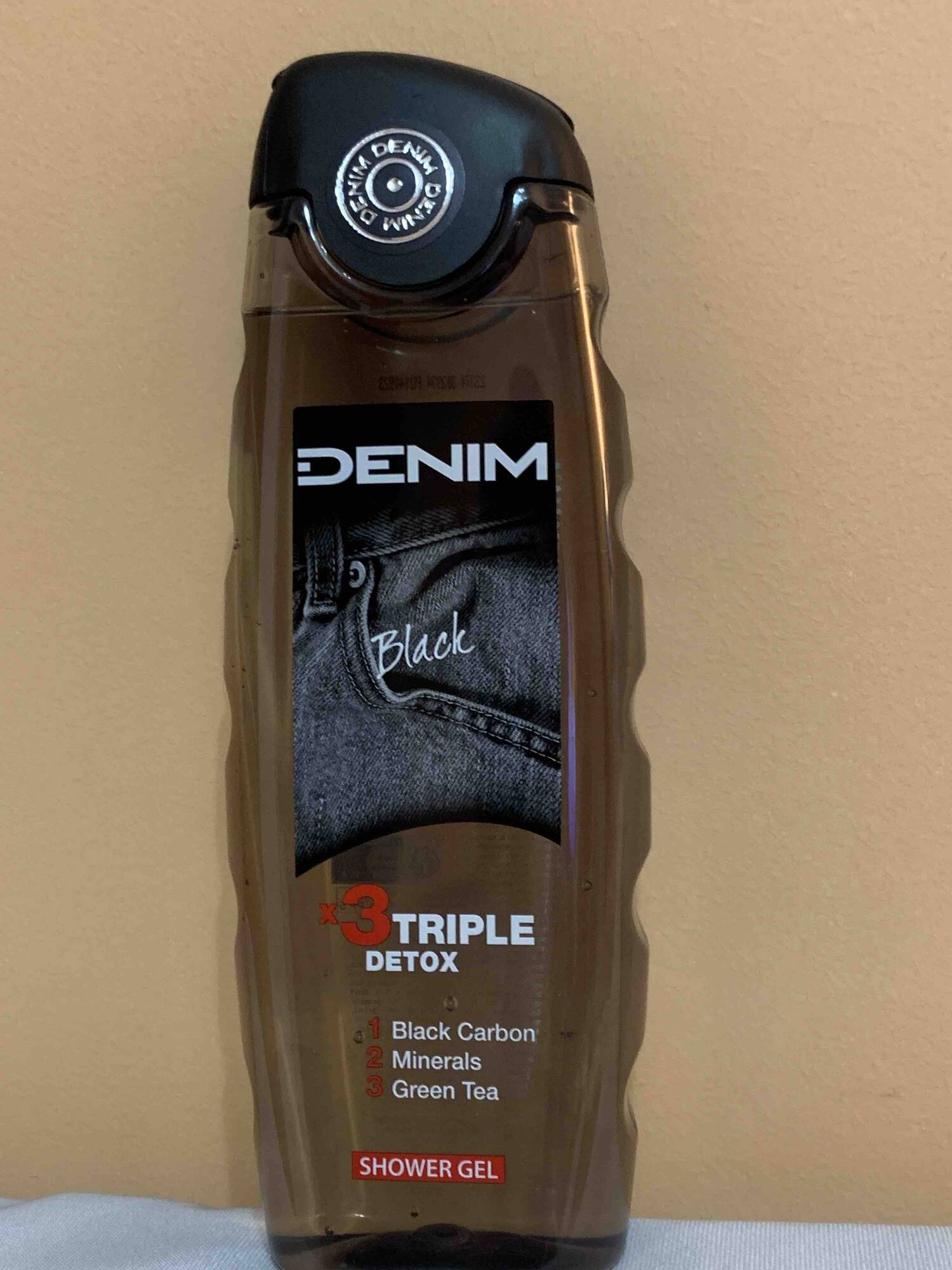 DENIM - Triple detox X3 - Shower gel black