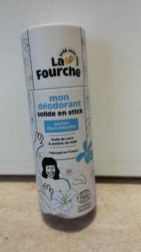 LA FOURCHE - Mon déodorant solide en stick fleurs blanches