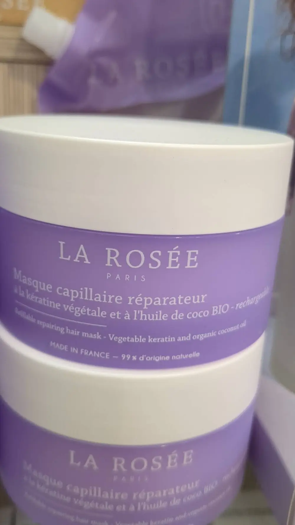 LA ROSÉE PARIS - Masque capillaire réparateur rechargeable