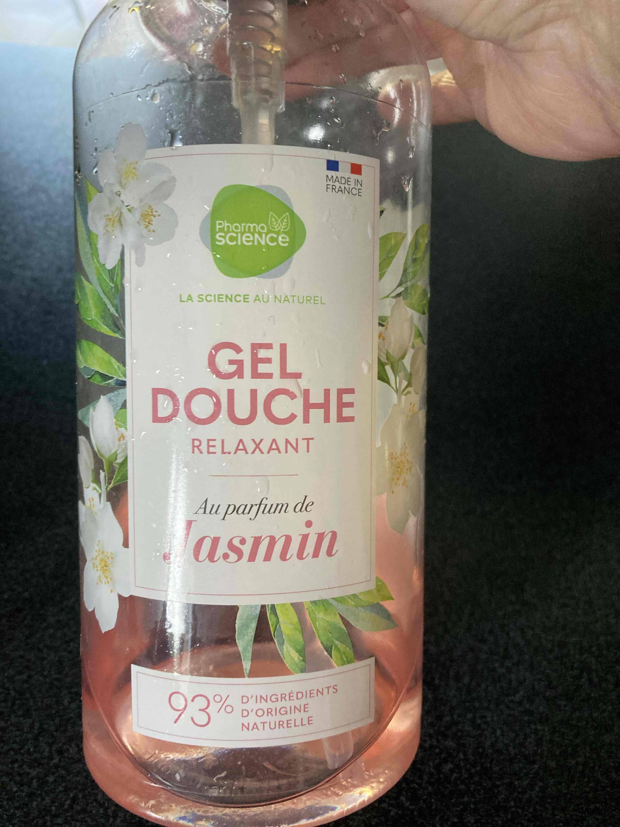 PHARMASCIENCE - Gel douche relaxant au parfum de jasmin