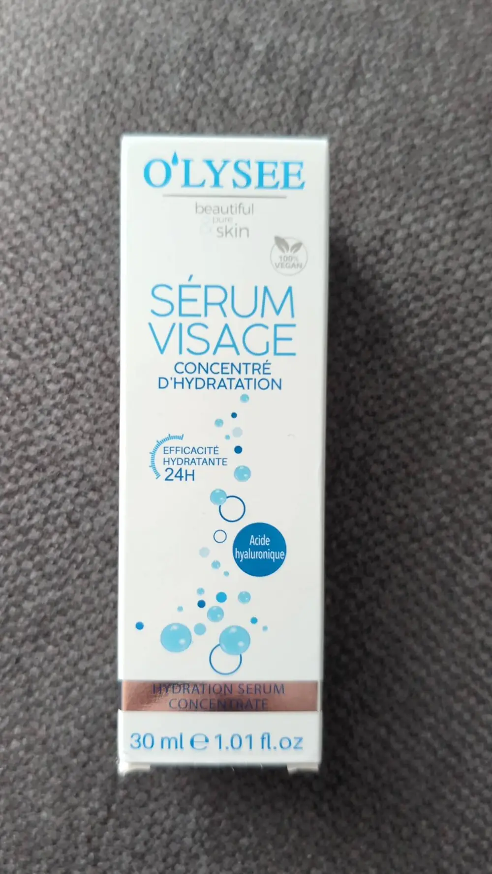 O'LYSÉE - Sérum visage concentré d'hydratation