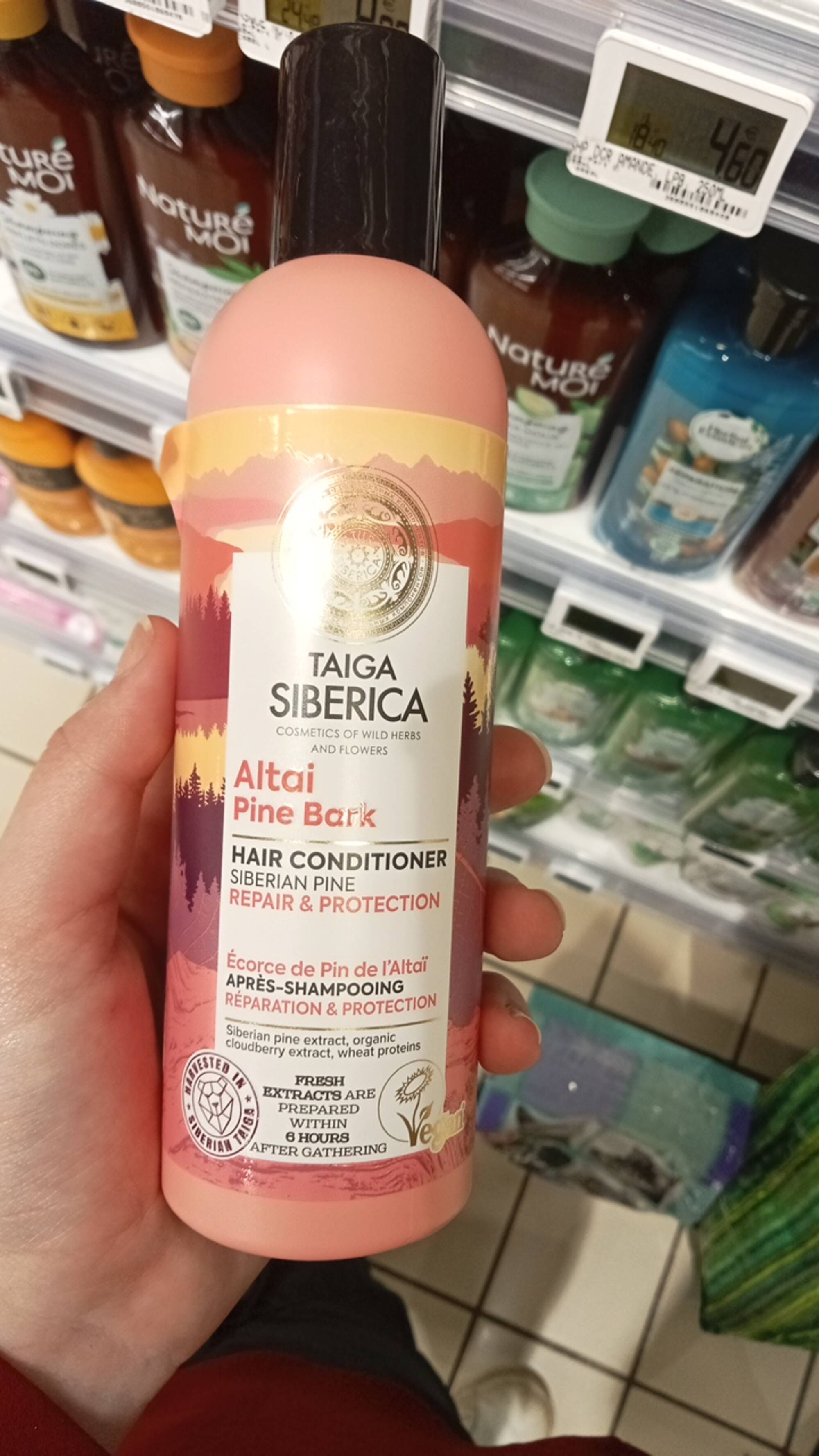 TAIGA SIBERICA - Ecorce de pin de l'Altaï - Après-shampooing