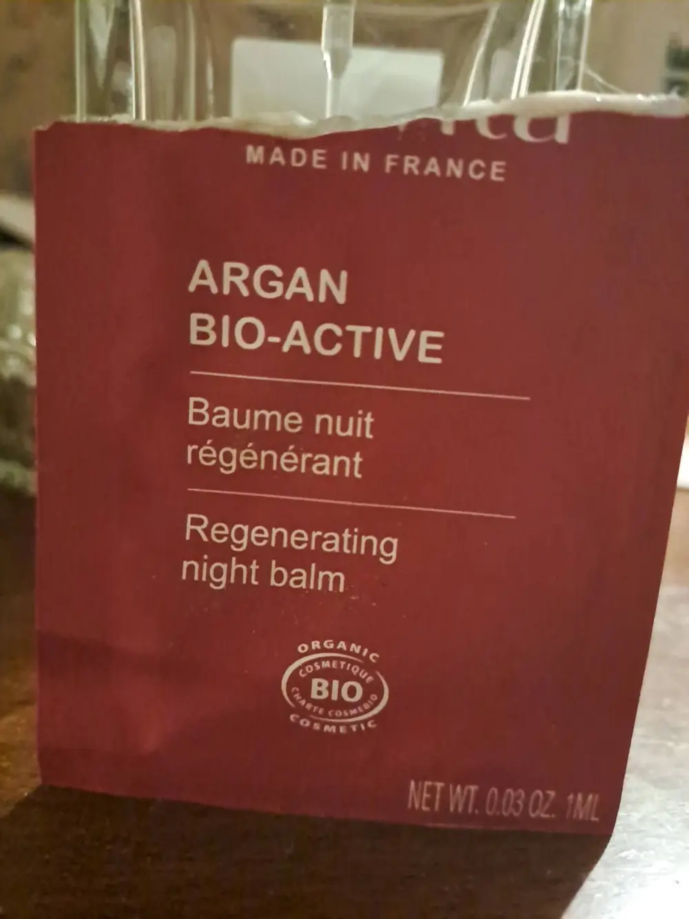 MELVITA - Argan bio-active - Baume nuit régénérant