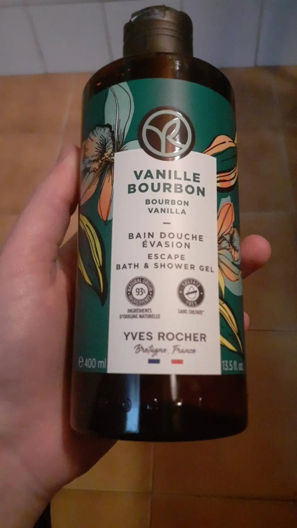 YVES ROCHER -  Vanille bourbon - Bain douche évasion