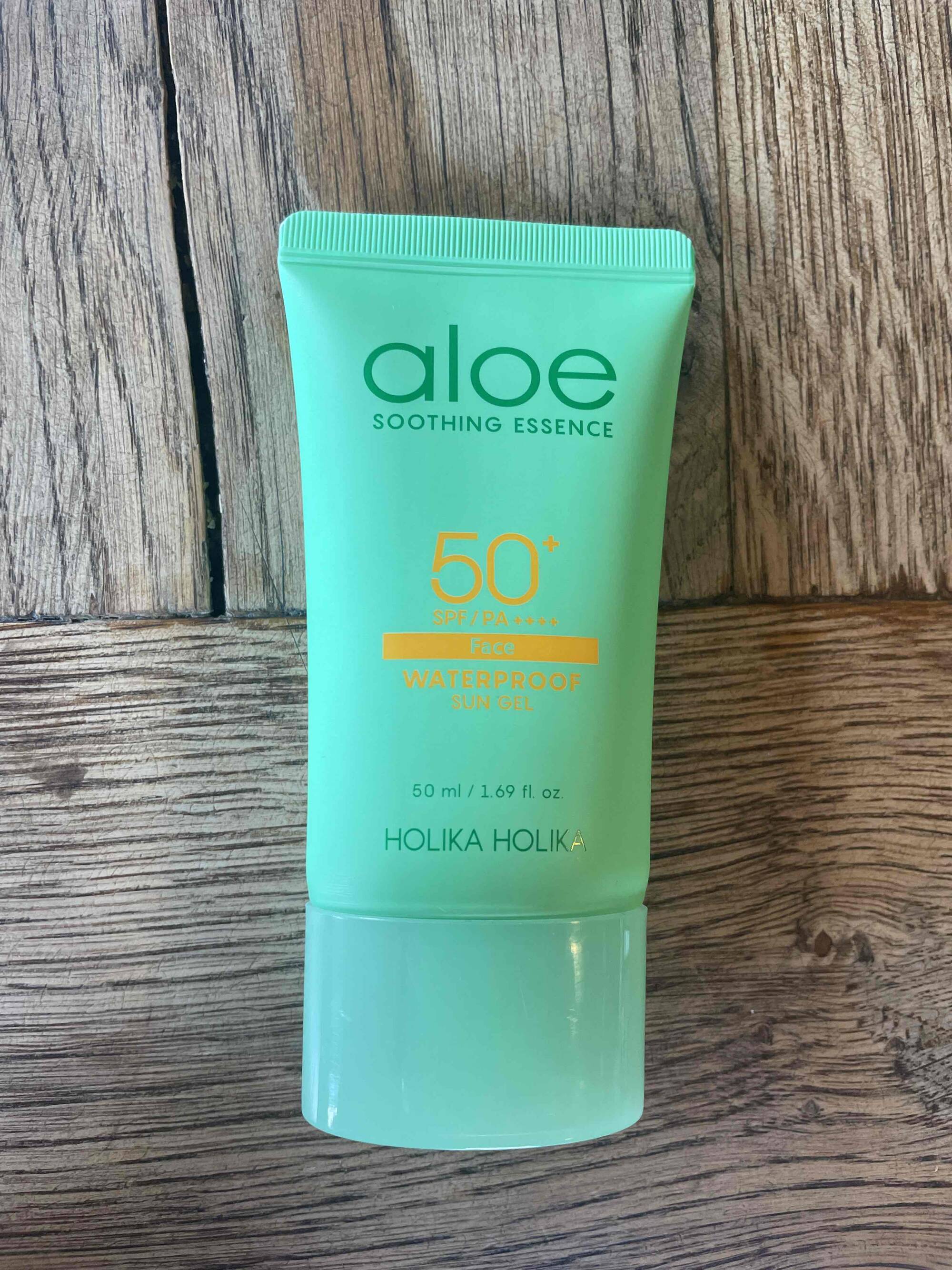 HOLIKA HOLIKA - Aloe soothing essence - Sun gel waterproof spf50+