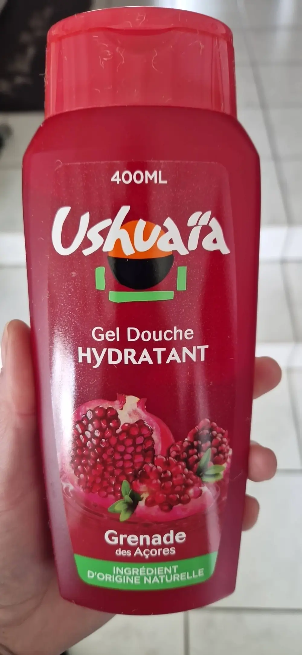 USHUAÏA - Grenade des Açores - Gel douche hydratant