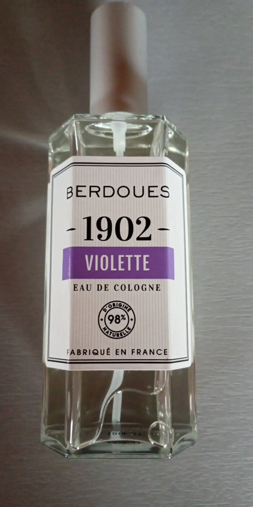 BERDOUES - 1902 violette - Eau de Cologne 