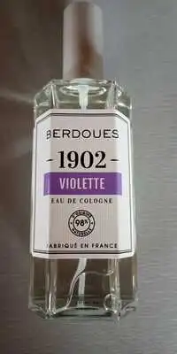 BERDOUES - 1902 violette - Eau de Cologne 