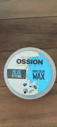 OSSION - Morfose blue styling - Hair color wax