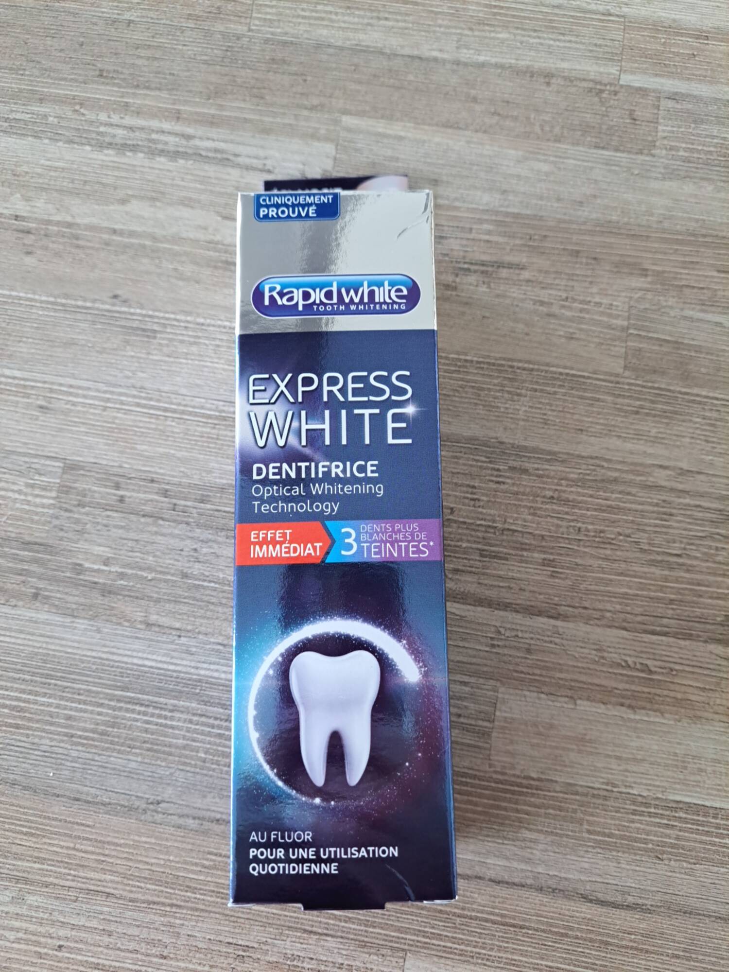 RAPID WHITE - Express White - Dentifrice