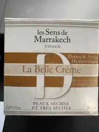LES SENS DE MARRAKECH - La belle crème visage