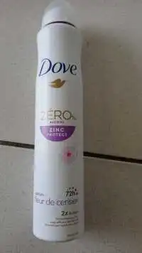 DOVE - Zero % fleur de cerisier - Déodorant zinc protect 72h