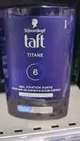 SCHWARZKOPF - Taft titane 6 - Gel fixation forte
