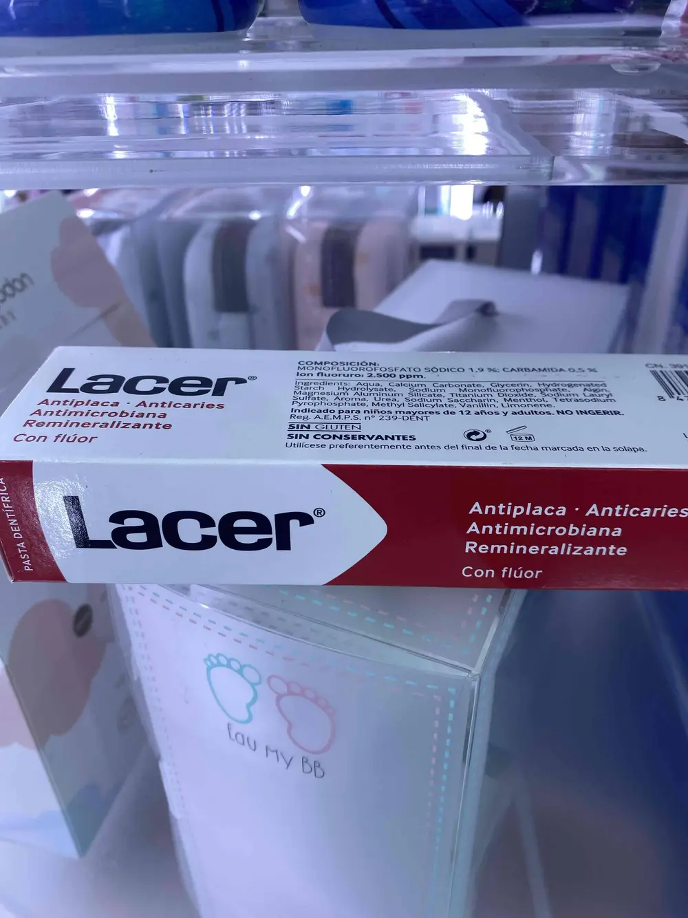 LACER - Pasta dentífrica anticaries